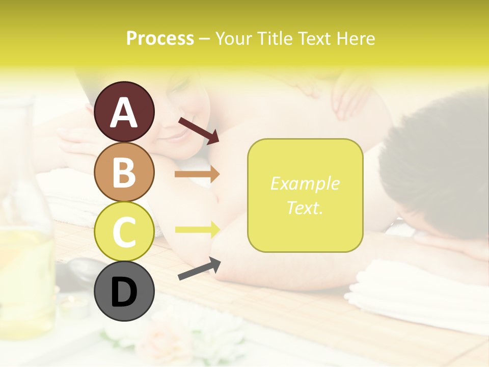 Lifestyle Girlfriend Calm PowerPoint Template