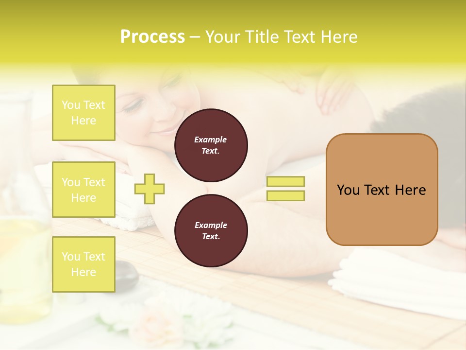 Lifestyle Girlfriend Calm PowerPoint Template