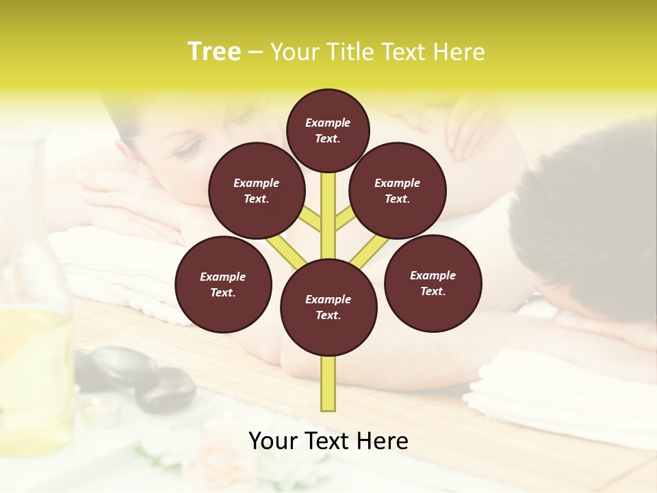 Lifestyle Girlfriend Calm PowerPoint Template