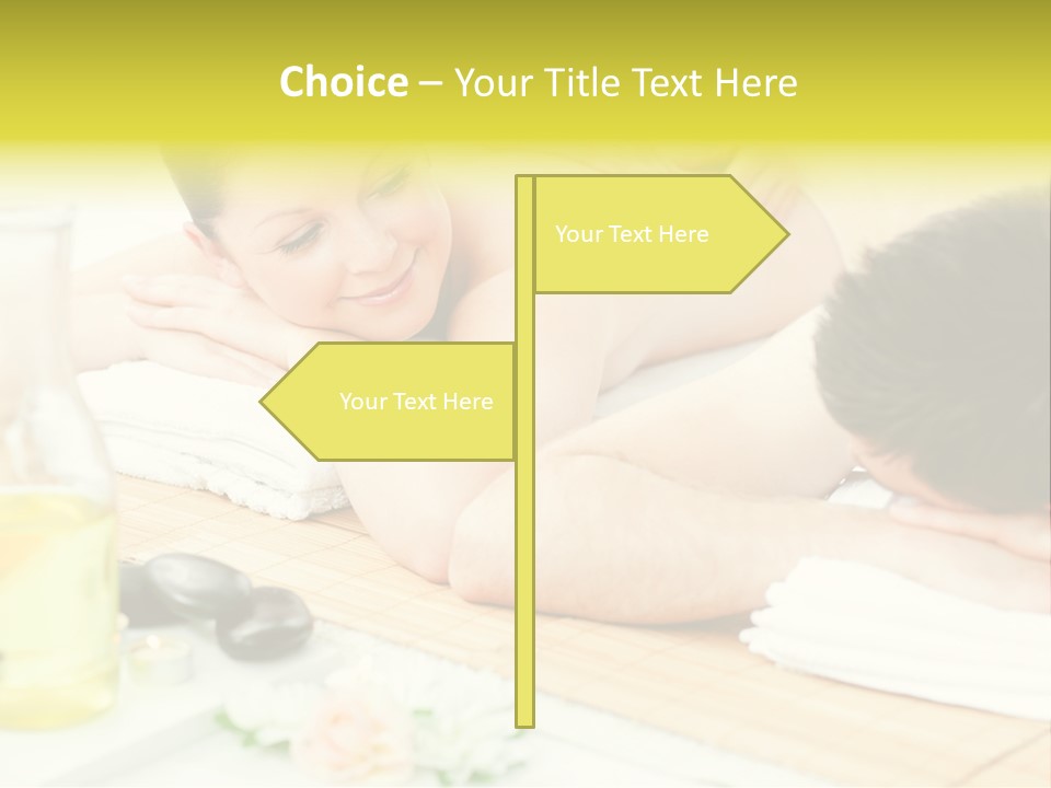 Lifestyle Girlfriend Calm PowerPoint Template