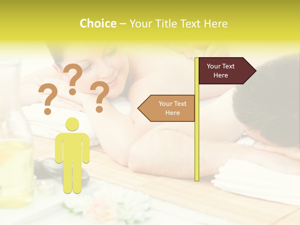 Lifestyle Girlfriend Calm PowerPoint Template