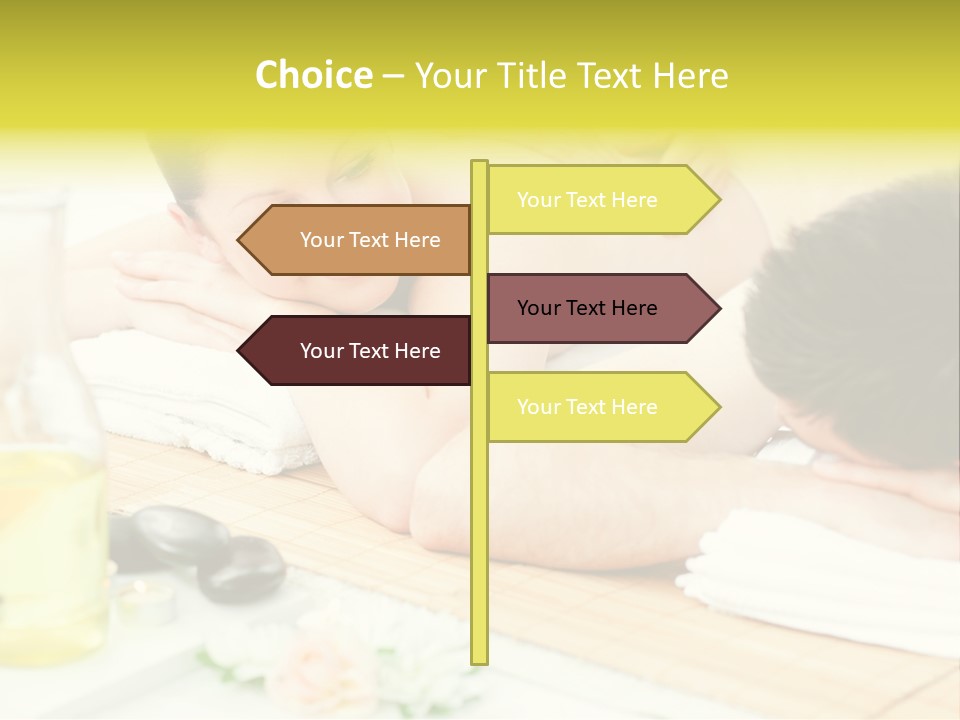 Lifestyle Girlfriend Calm PowerPoint Template