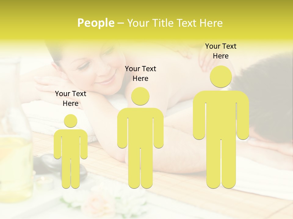 Lifestyle Girlfriend Calm PowerPoint Template