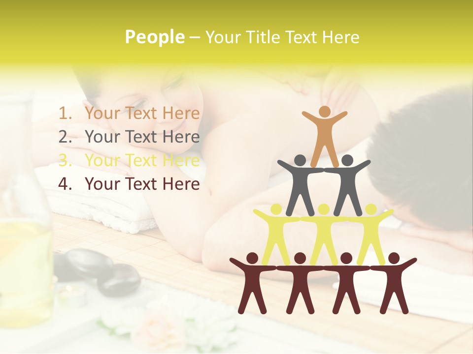 Lifestyle Girlfriend Calm PowerPoint Template