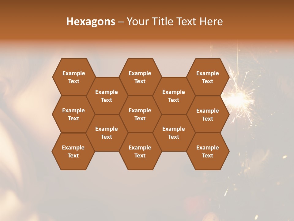 Girl Infant Celebration PowerPoint Template