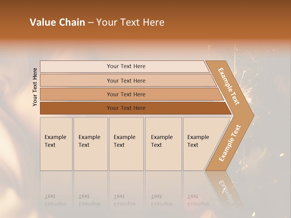 Girl Infant Celebration PowerPoint Template