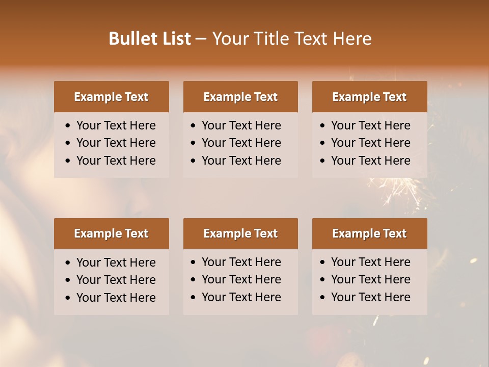 Girl Infant Celebration PowerPoint Template