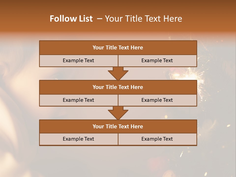 Girl Infant Celebration PowerPoint Template