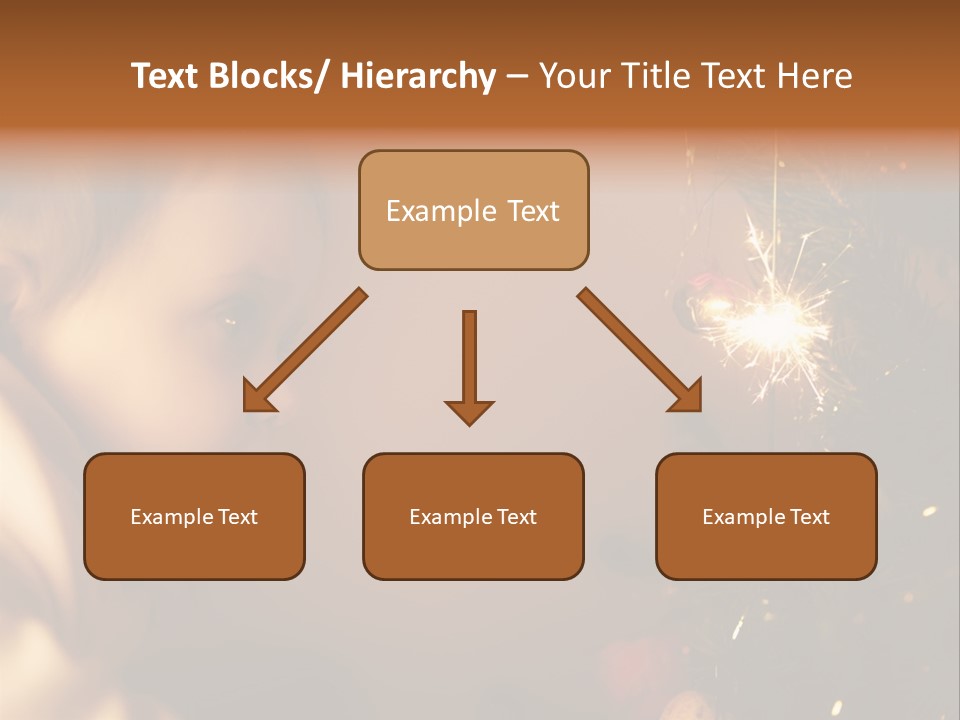 Girl Infant Celebration PowerPoint Template