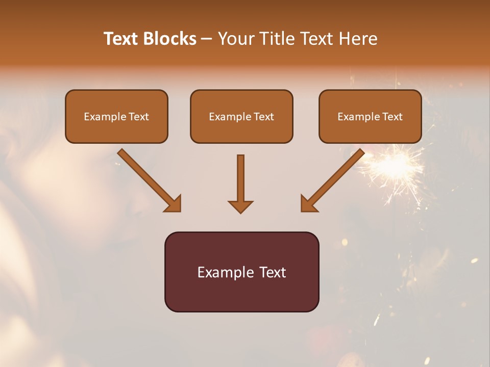 Girl Infant Celebration PowerPoint Template