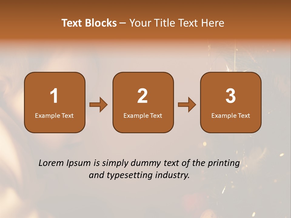 Girl Infant Celebration PowerPoint Template