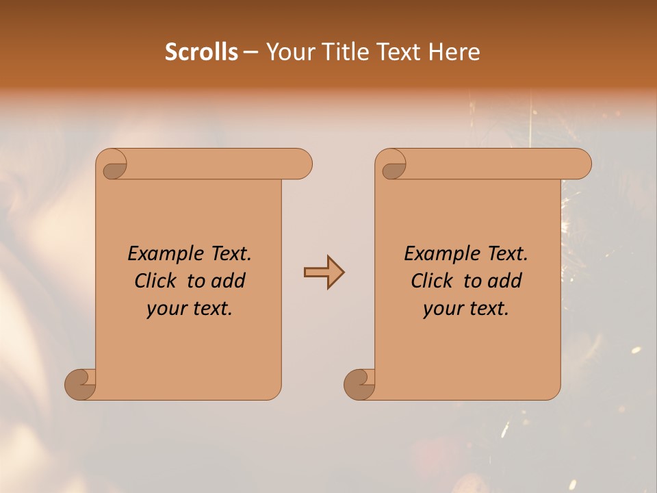 Girl Infant Celebration PowerPoint Template