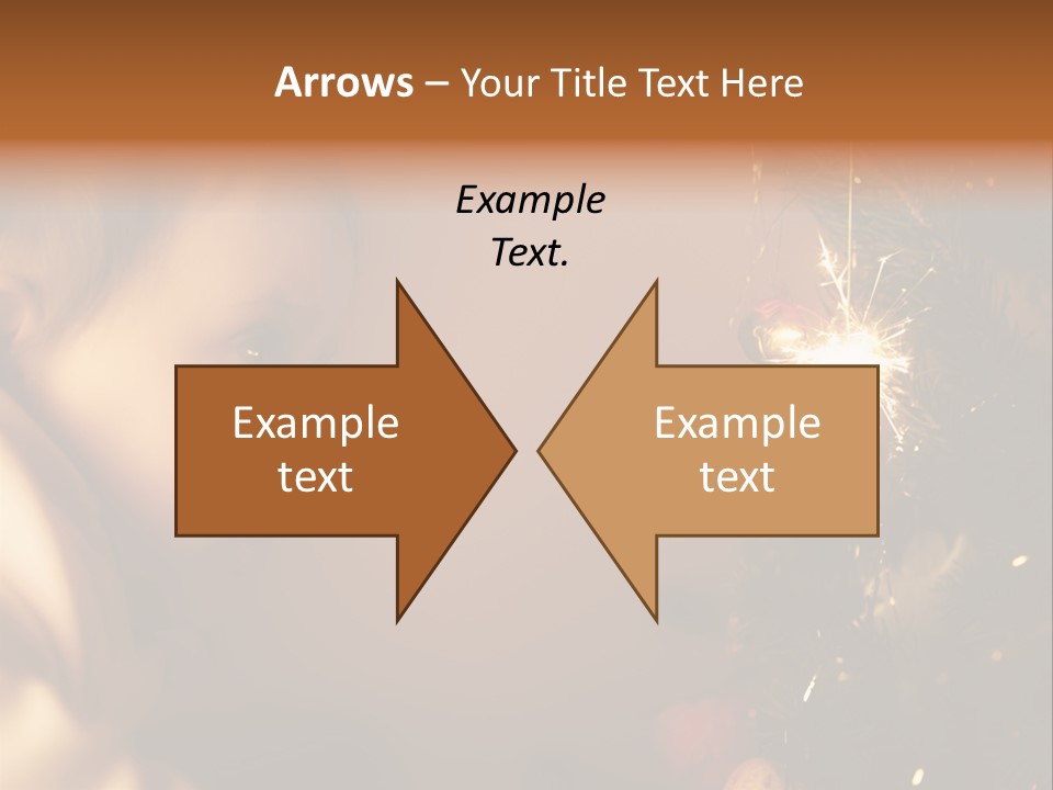 Girl Infant Celebration PowerPoint Template
