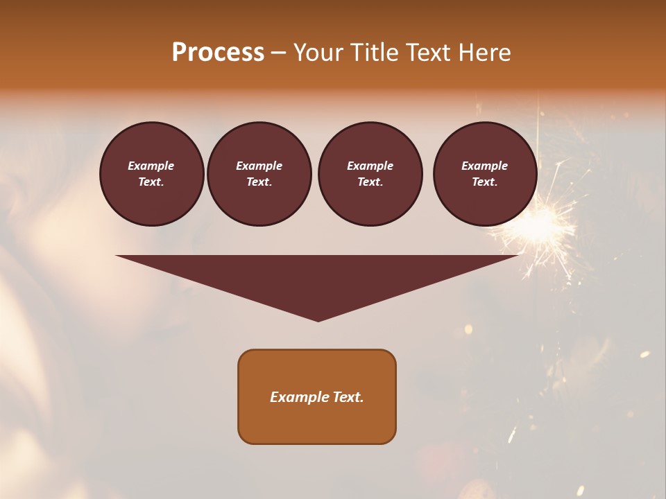 Girl Infant Celebration PowerPoint Template