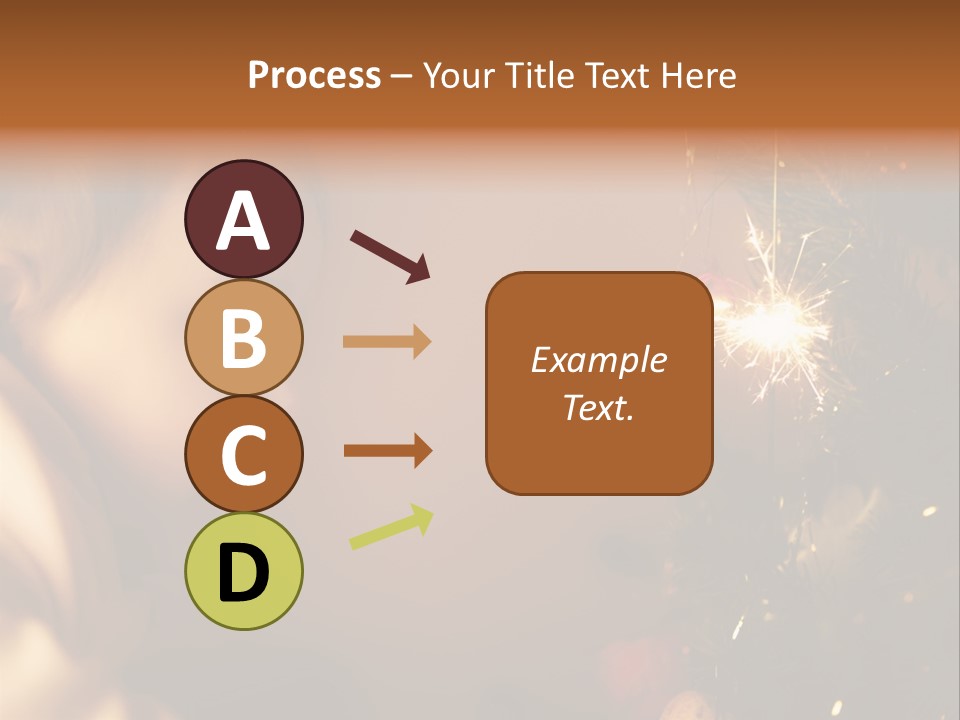 Girl Infant Celebration PowerPoint Template