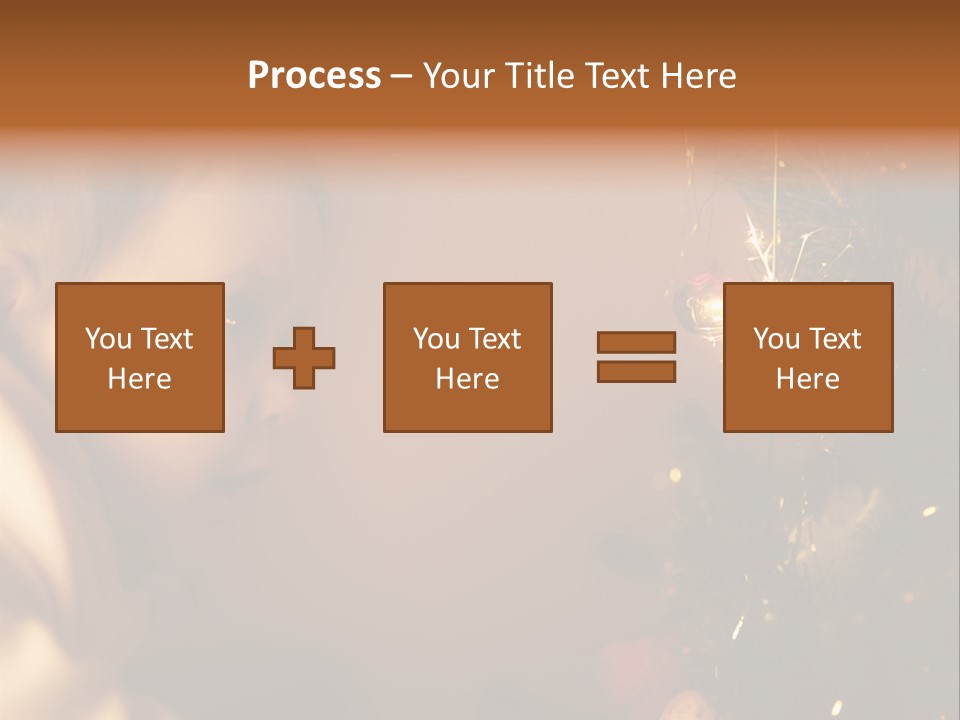 Girl Infant Celebration PowerPoint Template