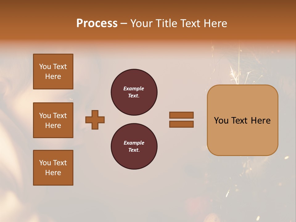 Girl Infant Celebration PowerPoint Template