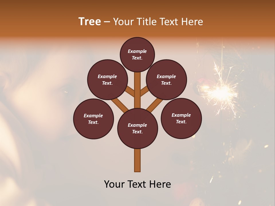 Girl Infant Celebration PowerPoint Template