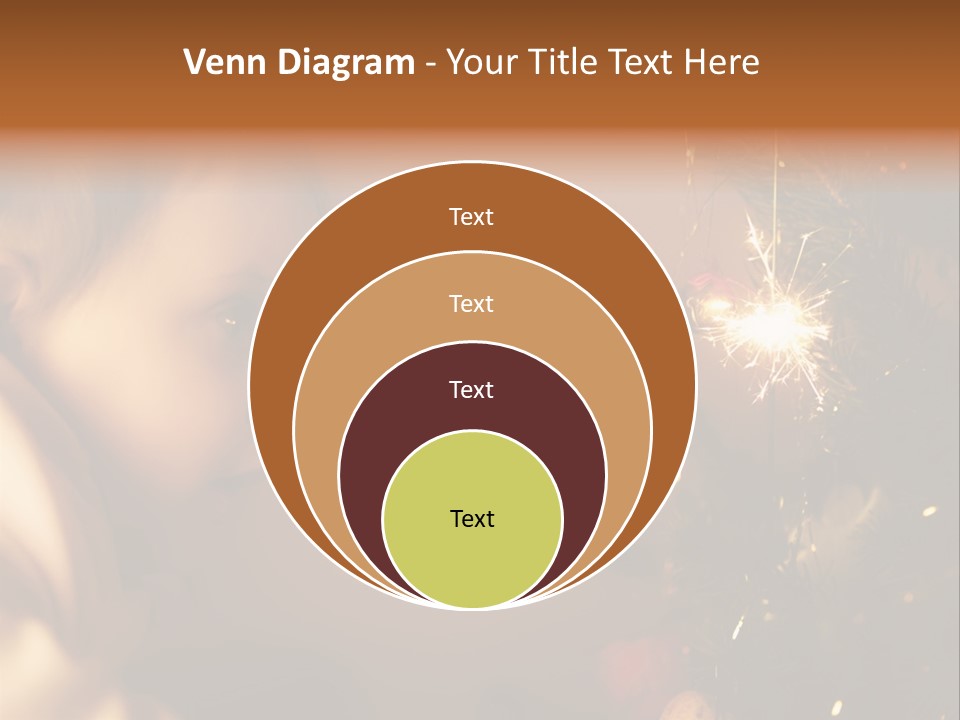 Girl Infant Celebration PowerPoint Template