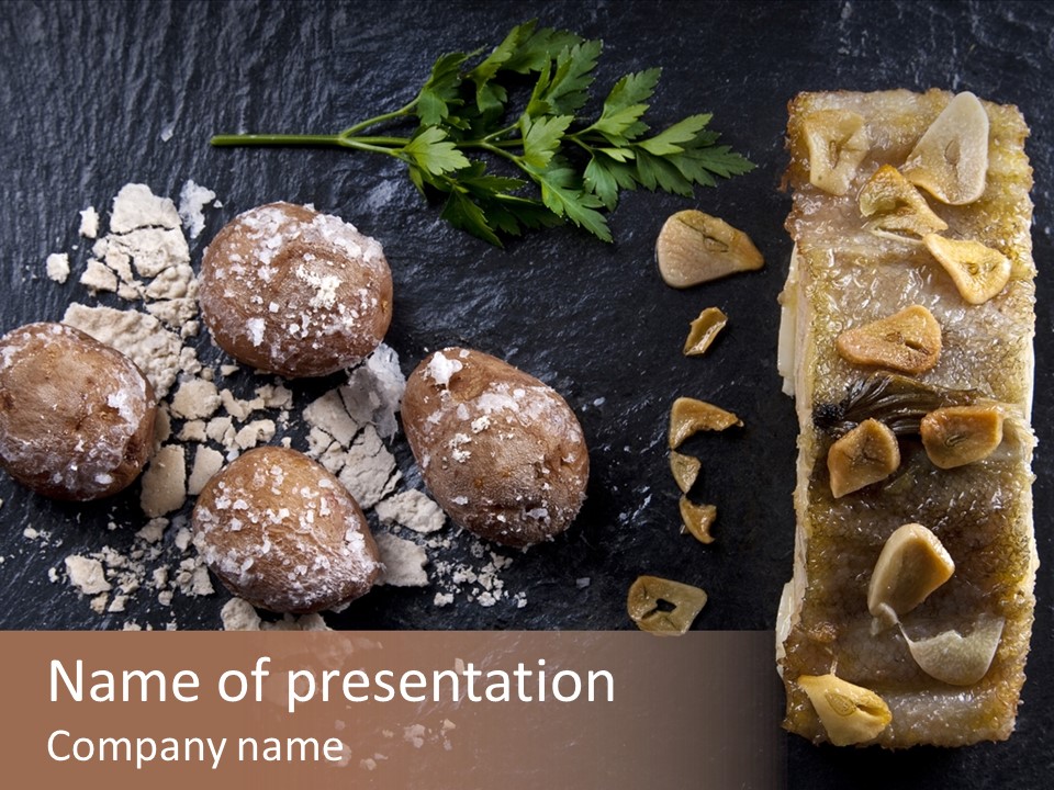 Portuguese European Stockfish PowerPoint Template