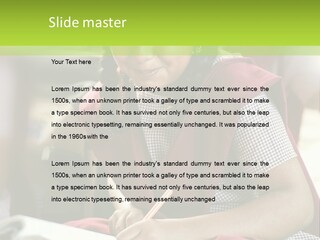 Girl Fresh Books PowerPoint Template