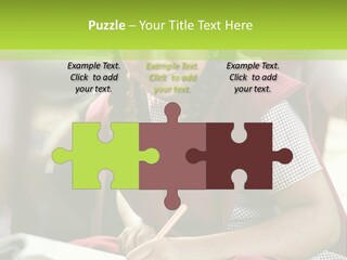 Girl Fresh Books PowerPoint Template