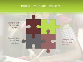 Girl Fresh Books PowerPoint Template
