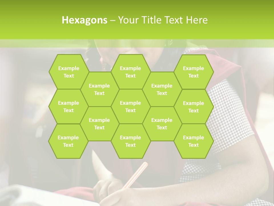 Girl Fresh Books PowerPoint Template