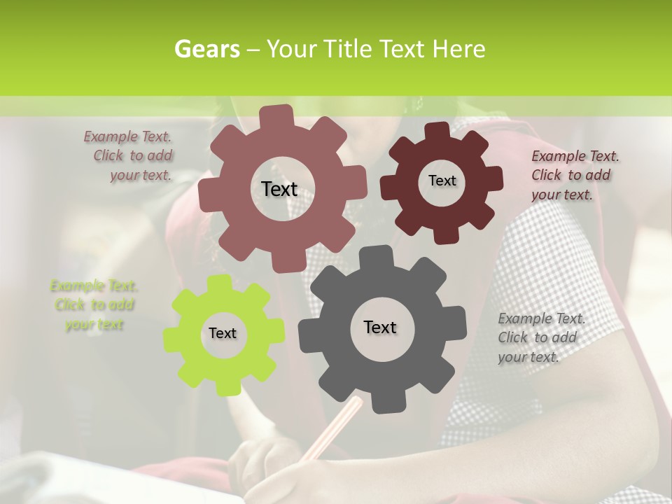 Girl Fresh Books PowerPoint Template