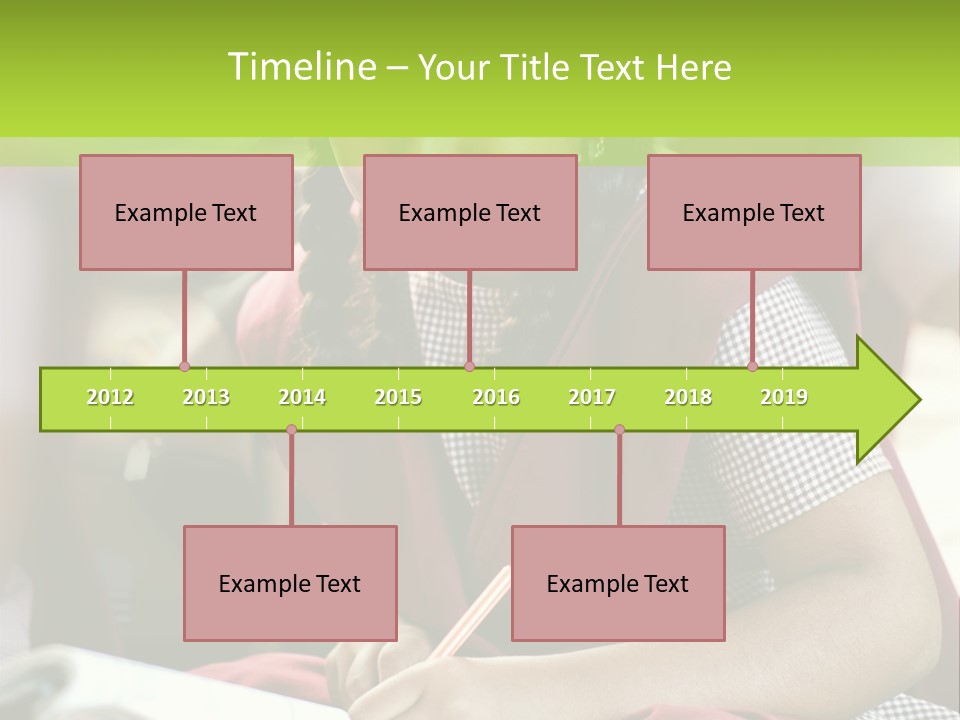 Girl Fresh Books PowerPoint Template