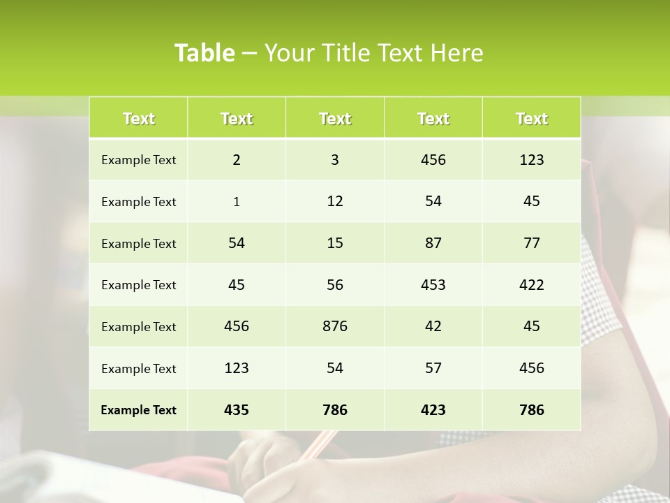 Girl Fresh Books PowerPoint Template