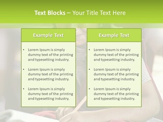 Girl Fresh Books PowerPoint Template