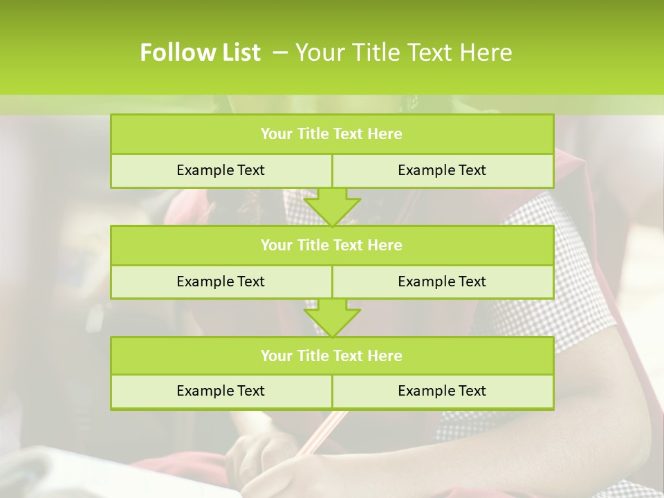Girl Fresh Books PowerPoint Template