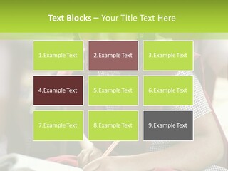 Girl Fresh Books PowerPoint Template