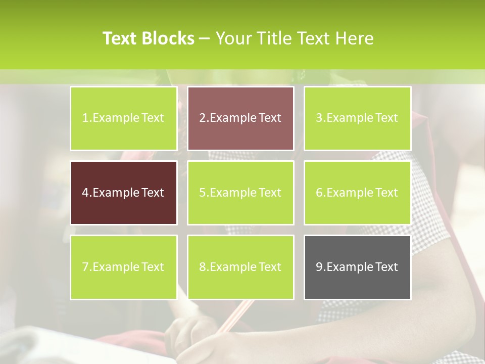 Girl Fresh Books PowerPoint Template