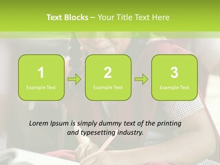 Girl Fresh Books PowerPoint Template