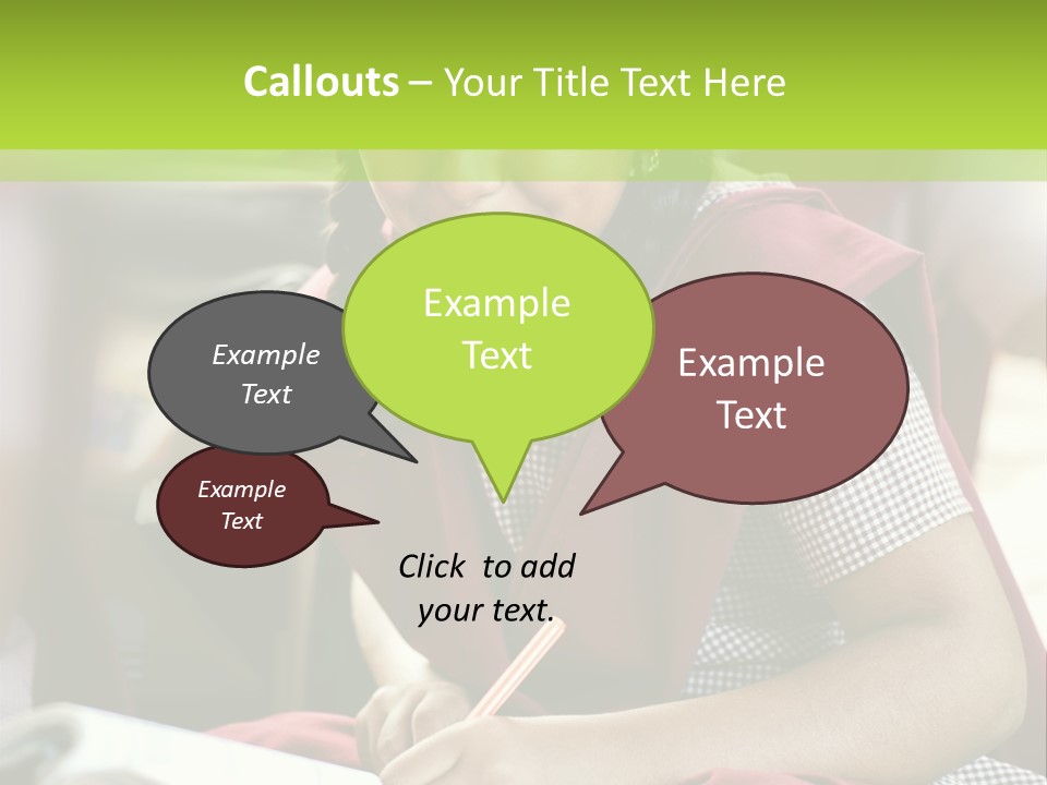 Girl Fresh Books PowerPoint Template