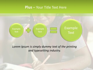 Girl Fresh Books PowerPoint Template