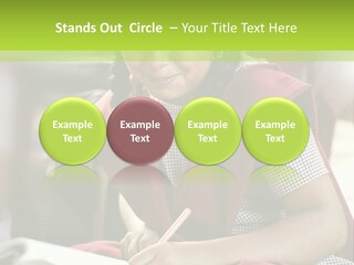 Girl Fresh Books PowerPoint Template