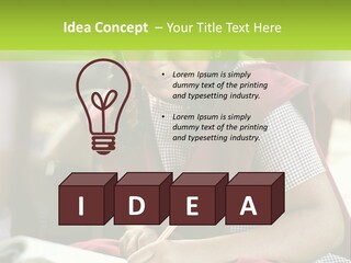 Girl Fresh Books PowerPoint Template