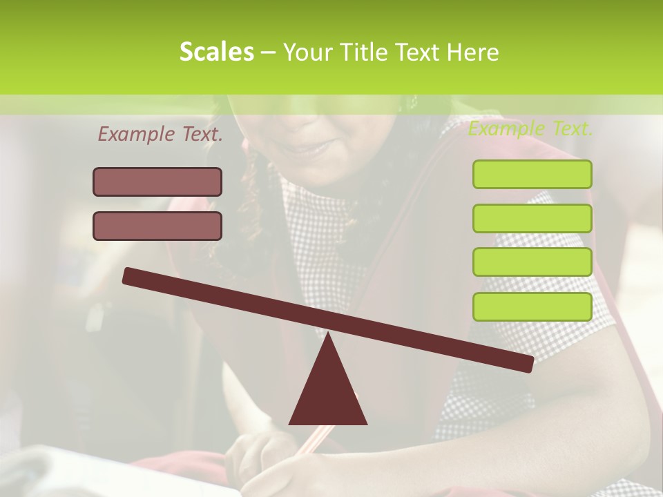 Girl Fresh Books PowerPoint Template