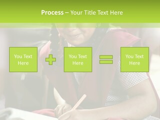 Girl Fresh Books PowerPoint Template