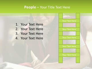 Girl Fresh Books PowerPoint Template