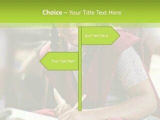 Girl Fresh Books PowerPoint Template