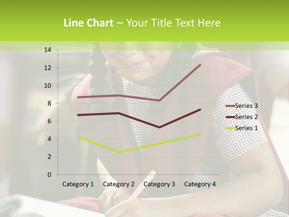 Girl Fresh Books PowerPoint Template