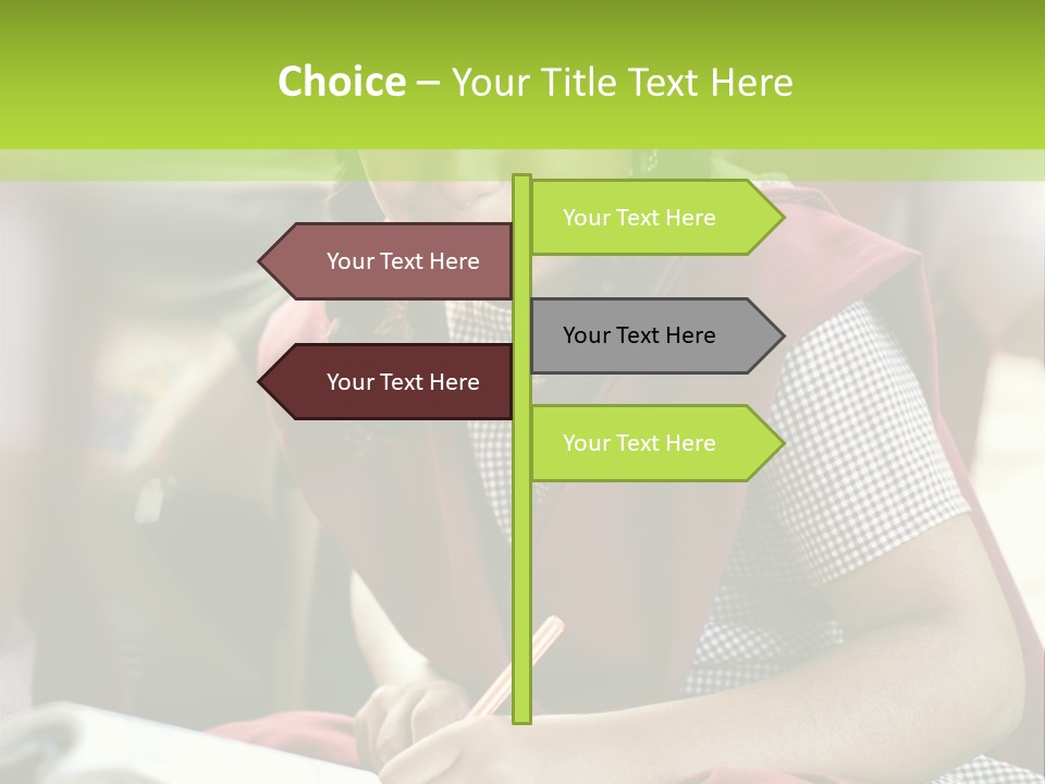 Girl Fresh Books PowerPoint Template