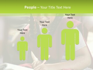Girl Fresh Books PowerPoint Template