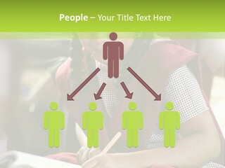 Girl Fresh Books PowerPoint Template