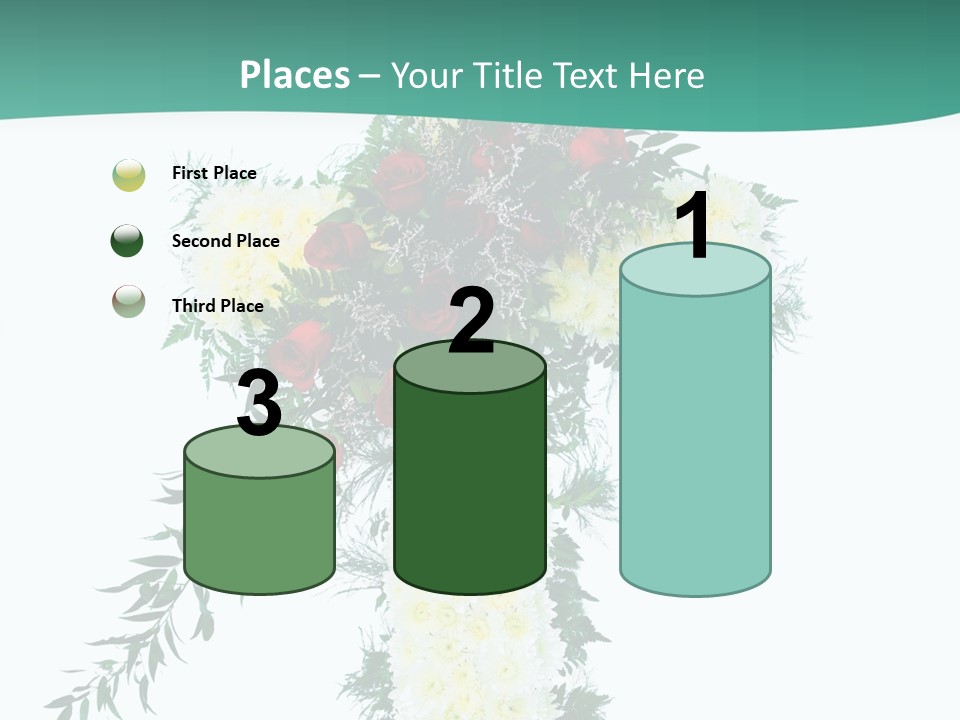 Pink Flower Pattern PowerPoint Template