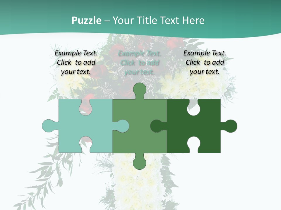 Pink Flower Pattern PowerPoint Template